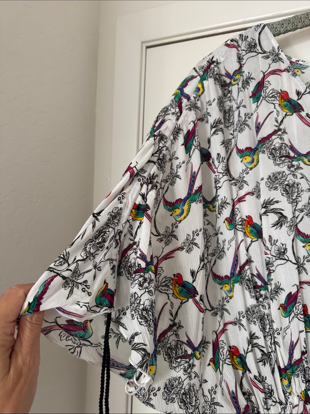 Vilebrequin White romper with Multicolor Parrot Print - Picture 3 of 7